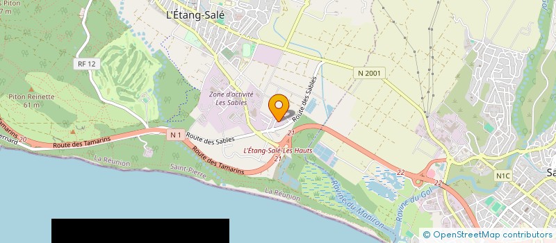 localisation de l'entreprise MONSIEUR CHRISTOPHER GERARD  L'ETANG-SALE