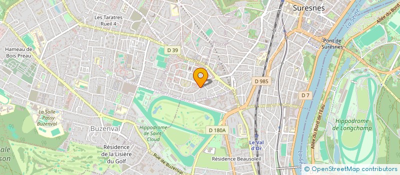 localisation de l'entreprise MONSIEUR CHRISTOPHER GESSEAU à SURESNES