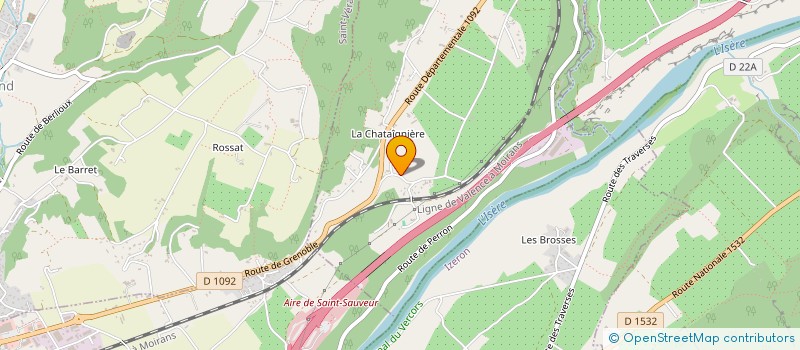 localisation de l'entreprise MONSIEUR CHRISTOPHER GIROUD  TECHE