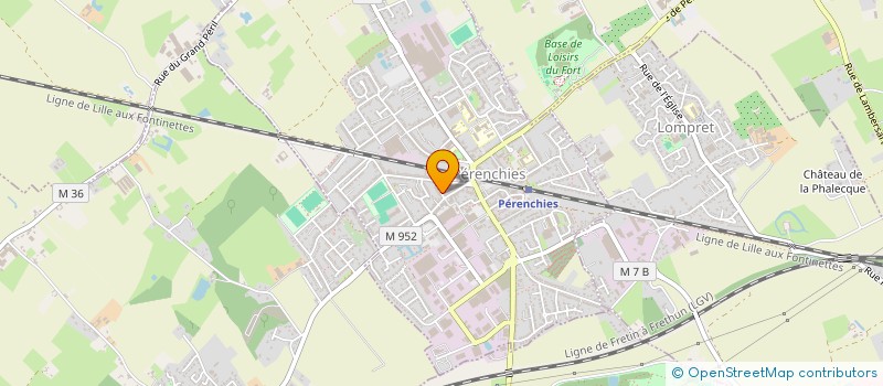 localisation de l'entreprise MONSIEUR CHRISTOPHER GNADO  PERENCHIES