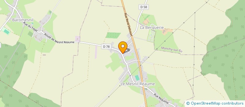 localisation de l'entreprise MONSIEUR CHRISTOPHER GODEFROY à LE MESNIL-REAUME