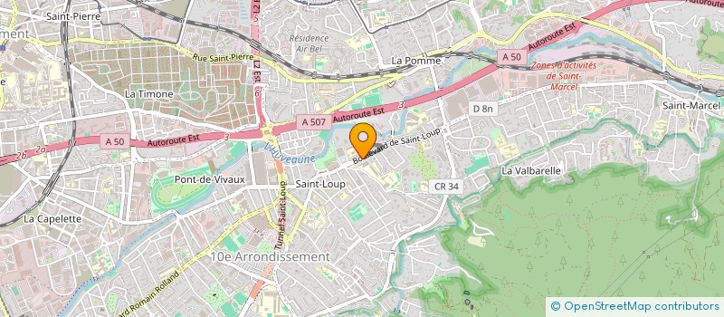 localisation de l'entreprise MONSIEUR CHRISTOPHER GONZALEZ  MARSEILLE