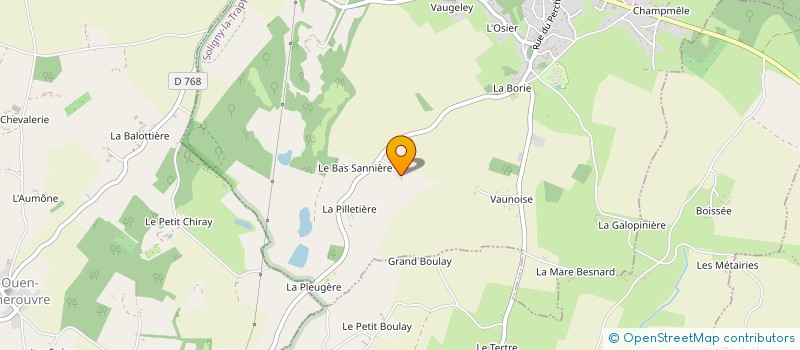 localisation de l'entreprise MONSIEUR CHRISTOPHER GORET à SOLIGNY-LA-TRAPPE