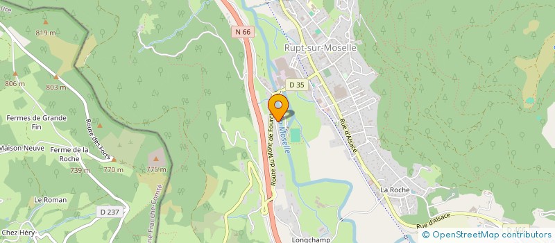 localisation de l'entreprise MONSIEUR CHRISTOPHER GRANDIN-YERG  RUPT-SUR-MOSELLE