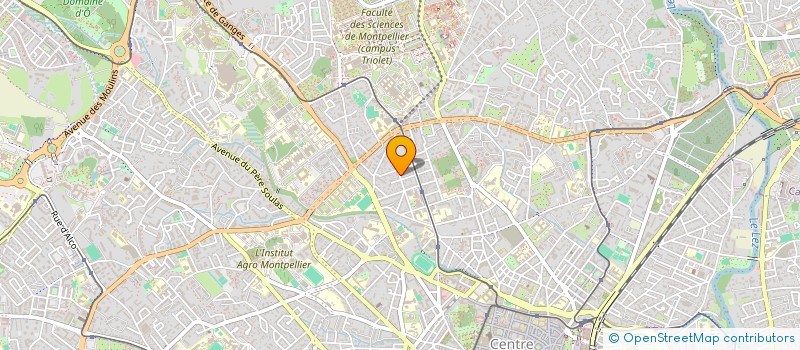 localisation de l'entreprise MONSIEUR CHRISTOPHER GRASSI à MONTPELLIER