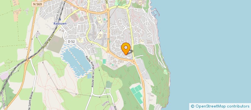 localisation de l'entreprise MONSIEUR CHRISTOPHER GUERBERT  ISTRES