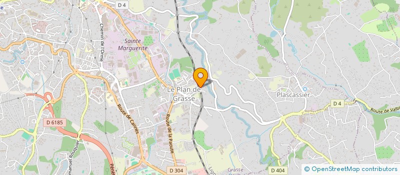 localisation de l'entreprise MONSIEUR CHRISTOPHER GUILLARD  GRASSE