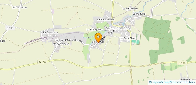 localisation de l'entreprise MONSIEUR CHRISTOPHER GURTNER  SAINT-CHRISTOPHE