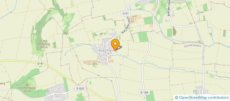 localisation de l'entreprise MONSIEUR CHRISTOPHER HAEGEL  SCHNERSHEIM