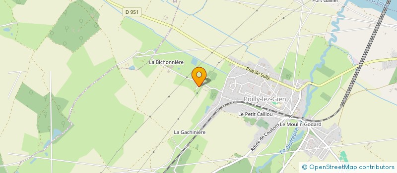 localisation de l'entreprise MONSIEUR CHRISTOPHER HAPARD à POILLY-LEZ-GIEN