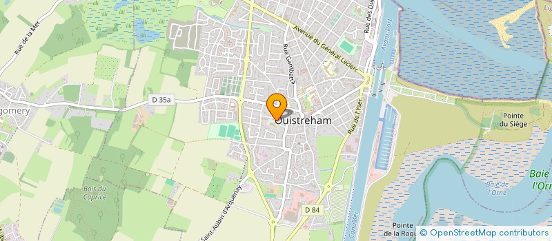 localisation de l'entreprise MONSIEUR CHRISTOPHER HARANG  OUISTREHAM