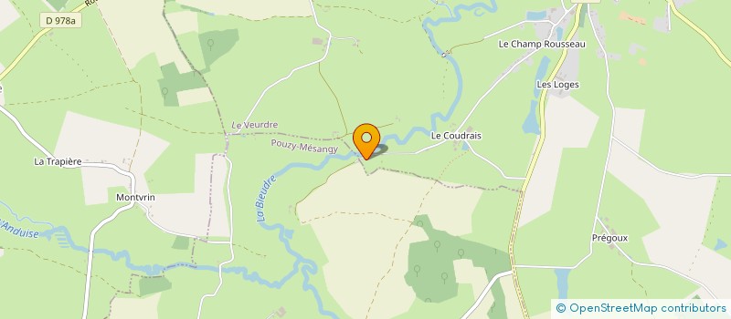 localisation de l'entreprise MONSIEUR CHRISTOPHER HARRISON  LE VEURDRE