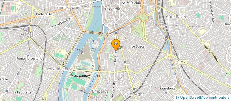 localisation de l'entreprise MONSIEUR CHRISTOPHER HART à TOULOUSE