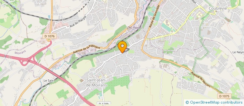 localisation de l'entreprise MONSIEUR CHRISTOPHER HATTON  SAINT-JEAN-DE-MOIRANS