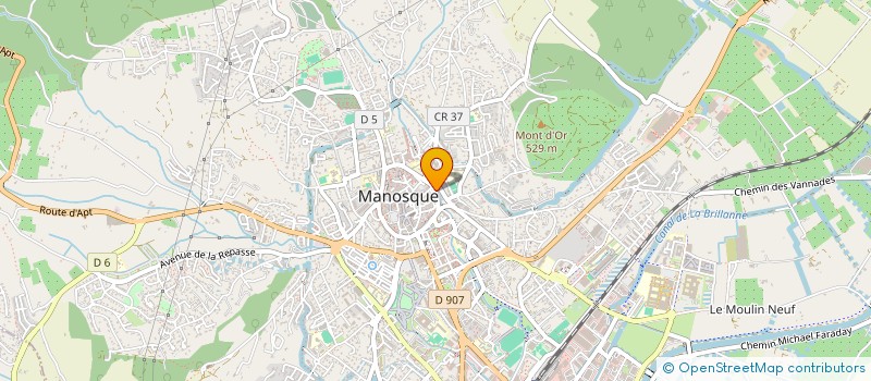 localisation de l'entreprise MONSIEUR CHRISTOPHER HAWKINS à MANOSQUE