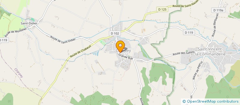 localisation de l'entreprise MONSIEUR CHRISTOPHER HERRIOT  CHARPEY