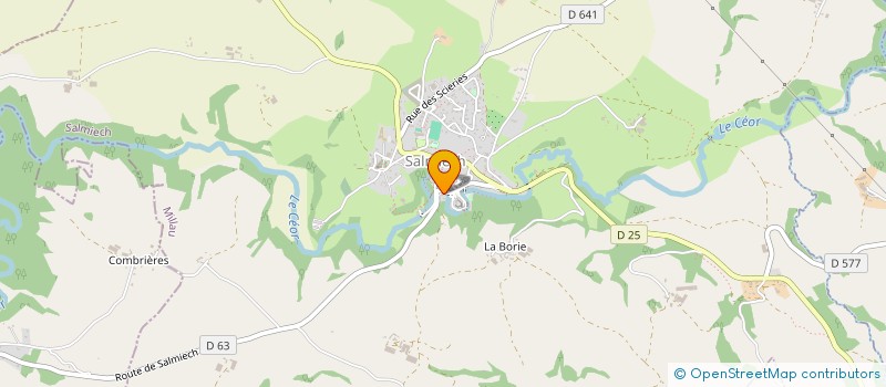 localisation de l'entreprise MONSIEUR CHRISTOPHER HERVET  QUINS