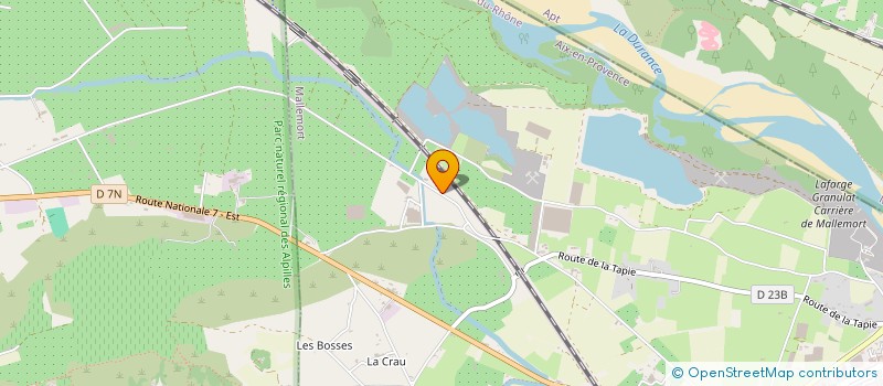 localisation de l'entreprise MONSIEUR CHRISTOPHER HEYDON  MALLEMORT