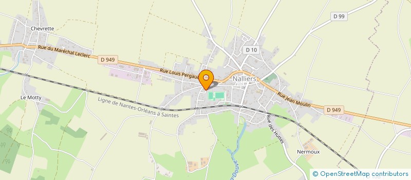 localisation de l'entreprise MONSIEUR CHRISTOPHER HILARION  NALLIERS