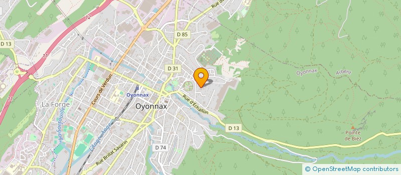 localisation de l'entreprise MONSIEUR CHRISTOPHER HOAREAU à OYONNAX