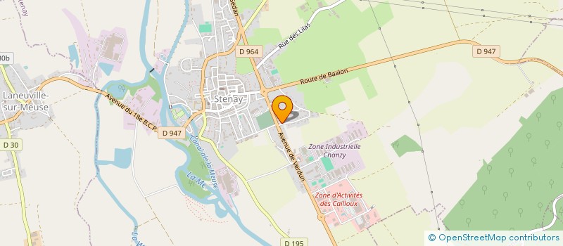 localisation de l'entreprise MONSIEUR CHRISTOPHER HUARD  STENAY