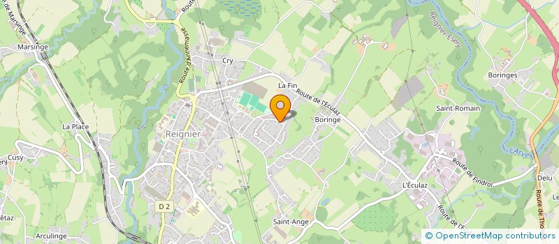 localisation de l'entreprise MONSIEUR CHRISTOPHER HUOT-SOUDAIN à REIGNIER-ESERY