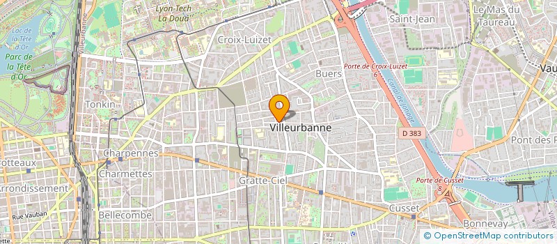 localisation de l'entreprise MONSIEUR CHRISTOPHER IBRAHIM  VILLEURBANNE