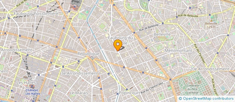 localisation de l'entreprise MONSIEUR CHRISTOPHER JARVIS  PARIS