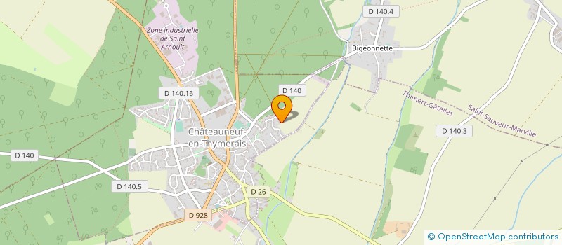 localisation de l'entreprise MONSIEUR CHRISTOPHER JEAN-LOUIS à CHATEAUNEUF-EN-THYMERAIS