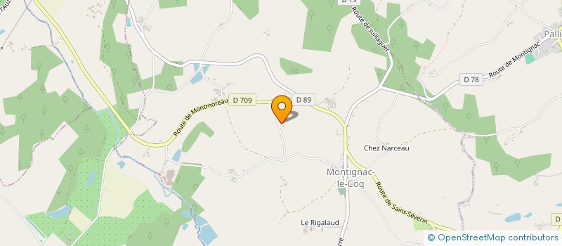 localisation de l'entreprise MONSIEUR CHRISTOPHER JOHN GOLDING  MONTIGNAC-LE-COQ