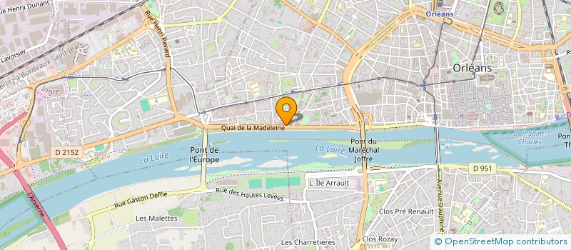 localisation de l'entreprise MONSIEUR CHRISTOPHER JONES  ORLEANS