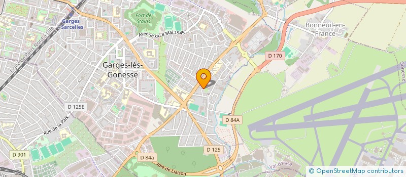 localisation de l'entreprise MONSIEUR CHRISTOPHER KACOU  GARGES-LES-GONESSE