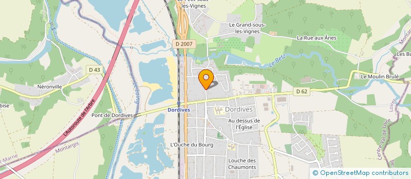 localisation de l'entreprise MONSIEUR CHRISTOPHER KIRSCHENLOHR  DORDIVES