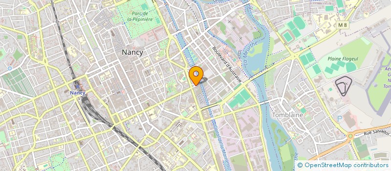 localisation de l'entreprise MONSIEUR CHRISTOPHER LABARRE  NANCY