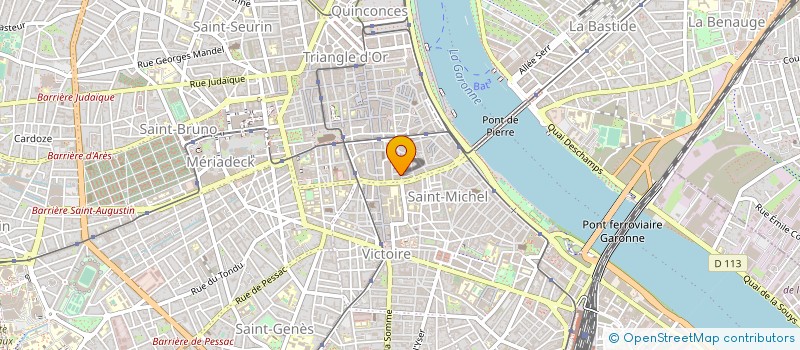 localisation de l'entreprise MONSIEUR CHRISTOPHER LACARIN à BORDEAUX