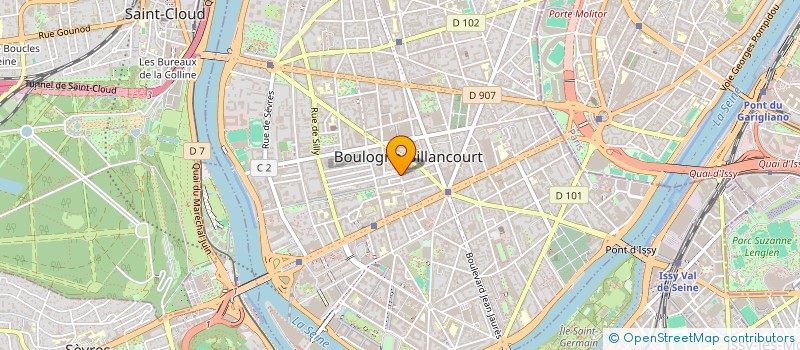 localisation de l'entreprise MONSIEUR CHRISTOPHER LACAVE à BOULOGNE-BILLANCOURT
