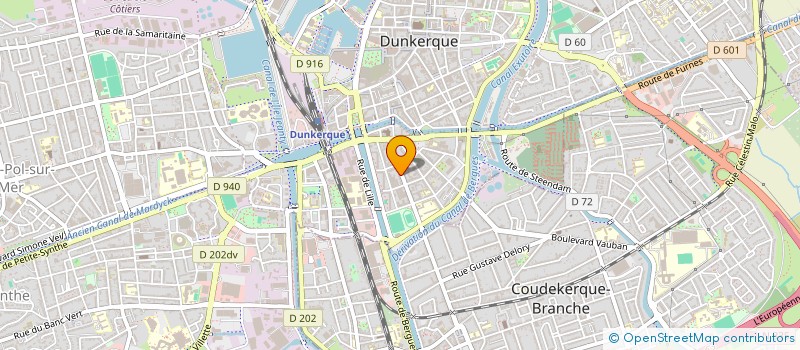 localisation de l'entreprise MONSIEUR CHRISTOPHER LALOUETTE à DUNKERQUE