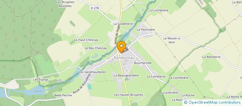 localisation de l'entreprise MONSIEUR CHRISTOPHER LANGLOIS à TOUROUVRE AU PERCHE