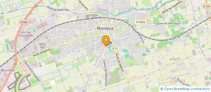 localisation de l'entreprise MONSIEUR CHRISTOPHER LAPEROUSE  MONTEUX