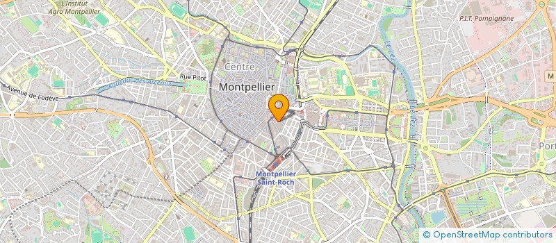 localisation de l'entreprise MONSIEUR CHRISTOPHER LASME à MONTPELLIER
