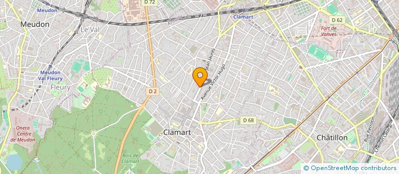localisation de l'entreprise MONSIEUR CHRISTOPHER LASSEUR à CLAMART