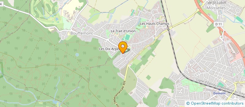 localisation de l'entreprise MONSIEUR CHRISTOPHER LAWSON  DOMONT