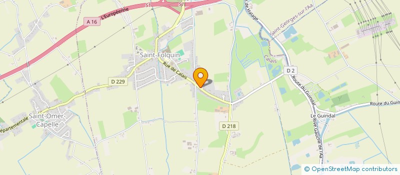 localisation de l'entreprise MONSIEUR CHRISTOPHER LEBLANC  SAINT-FOLQUIN