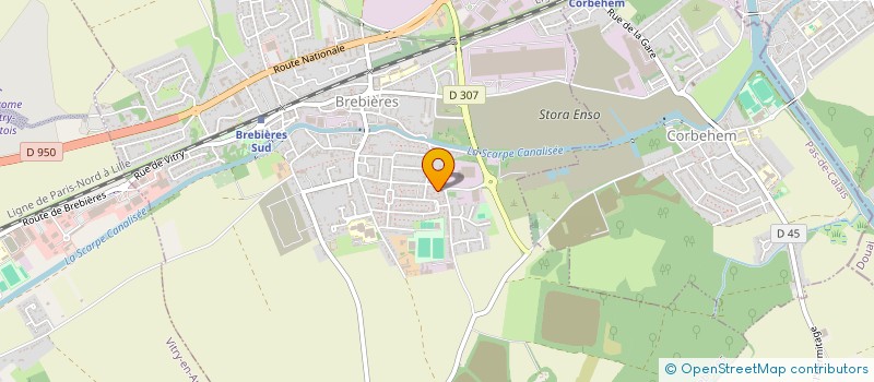 localisation de l'entreprise MONSIEUR CHRISTOPHER LEGAY  BREBIERES