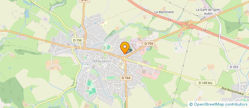 localisation de l'entreprise MONSIEUR CHRISTOPHER LELLIS  MAULEON