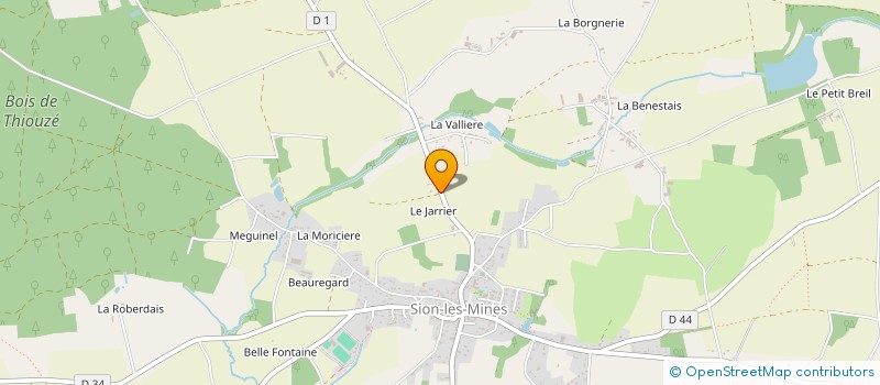 localisation de l'entreprise MONSIEUR CHRISTOPHER LEMONNIER  SION-LES-MINES