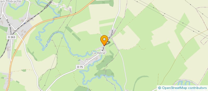 localisation de l'entreprise MONSIEUR CHRISTOPHER LEROI  LA HERIE