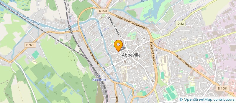 localisation de l'entreprise MONSIEUR CHRISTOPHER LEROY à ABBEVILLE