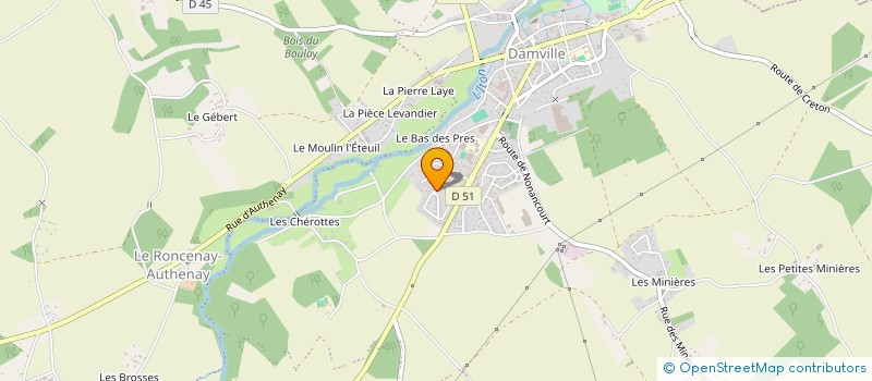 localisation de l'entreprise MONSIEUR CHRISTOPHER LETELLIER à MESNILS-SUR-ITON