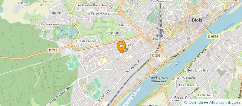 localisation de l'entreprise MONSIEUR CHRISTOPHER LEVESQUE  BLOIS